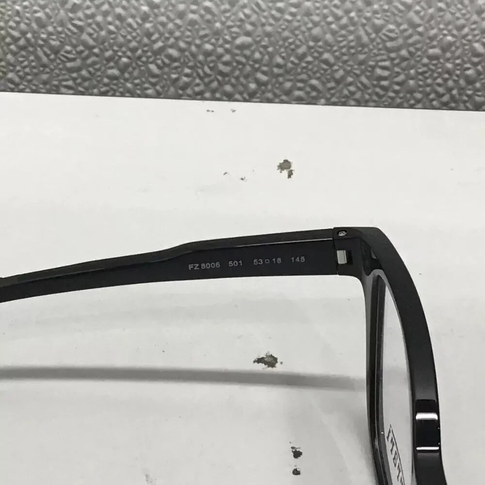 NEW Ferrari Scuderia FZ 8006 501 53-18-145 Black Eyeglass Frames With Demo Lens